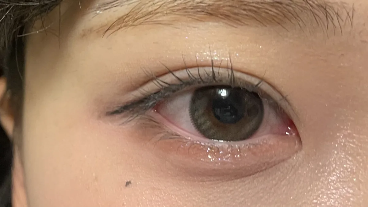 OLENS OLENS 1day グローイ アッシュグレー (GLOWY Ash Gray)の着用レビュー写真 by ゆいか （2/3）
