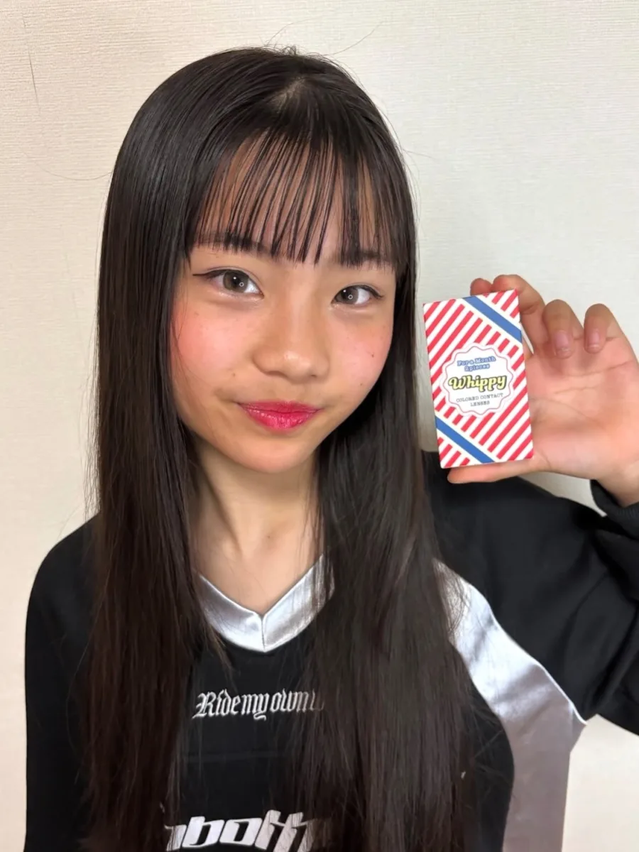 Whippy 1monthlyのレビュー: 初めてのカラコン