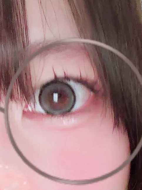 candymagic candy magic 1day メログレー (MELO GRAY)の着画・着用レビュー写真 by カラコン大好き （2/2）
