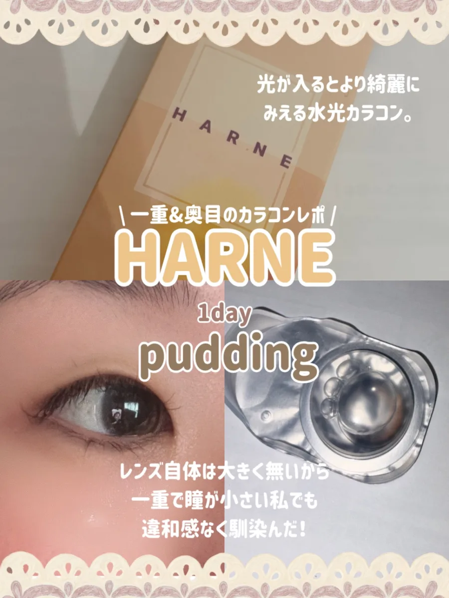 HARNE HARNE 1day プディングの着画・着用レビュー写真 by haru （3/3）