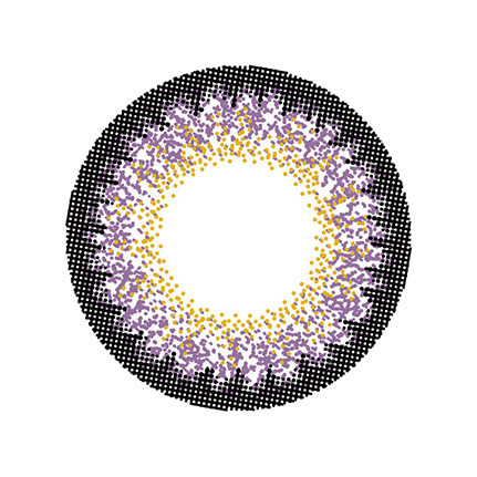 loveil 1day バイオレットグレア (Violet Glare)のレンズ画像