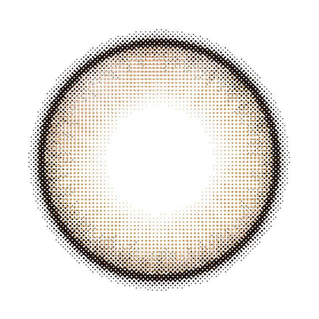 eyestar 1day スターフレアベージュのレンズ画像