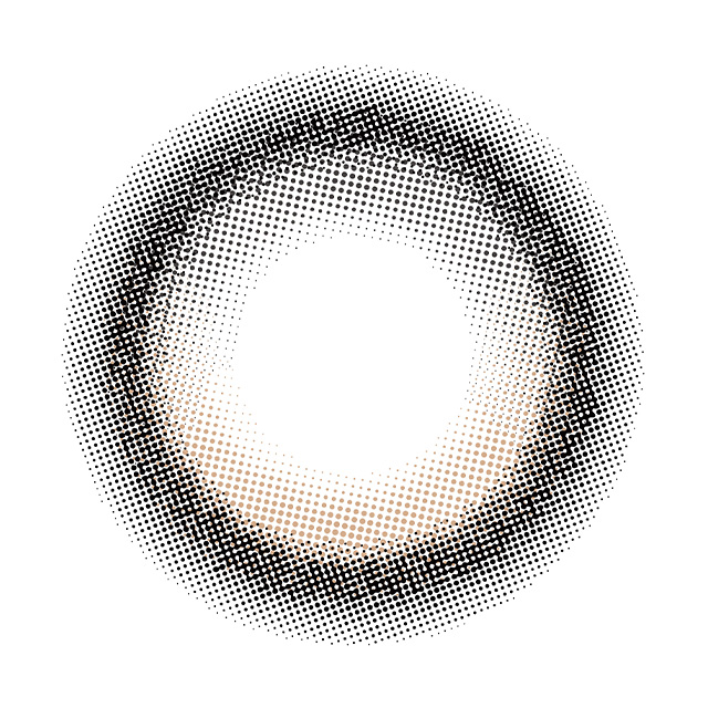 eyestar 1day アイコニックブラウンのレンズ画像