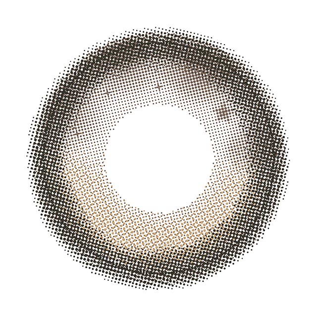 melady 1day ゼロスピンスターのレンズ画像