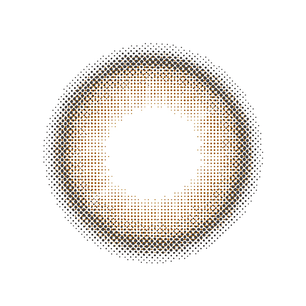 perse 1day テディブラウンのレンズ画像