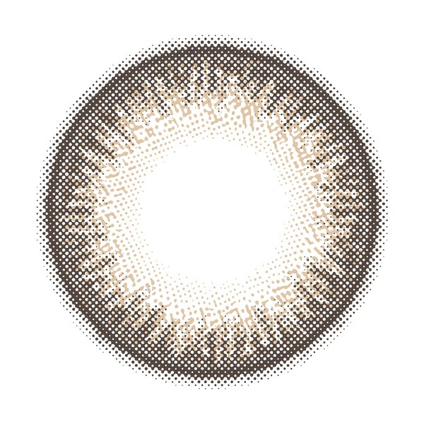 Clainel 1day クラシックブラウンのレンズ画像