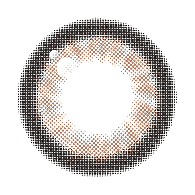 Mechu Mechu トノブラウンのレンズ画像