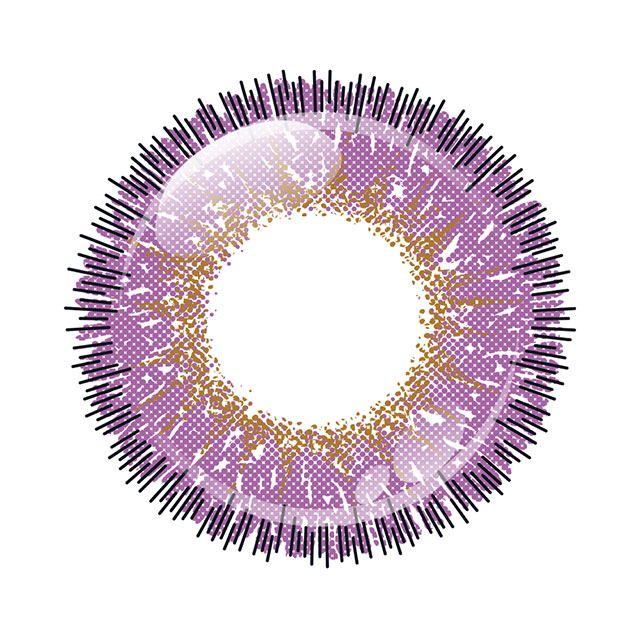 AssistChouChou HANABI1day UV あやめ丸UVのレンズ画像