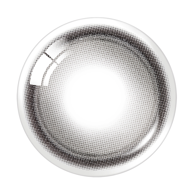 OLENS Glowy Tear 1day グレーのレンズ画像