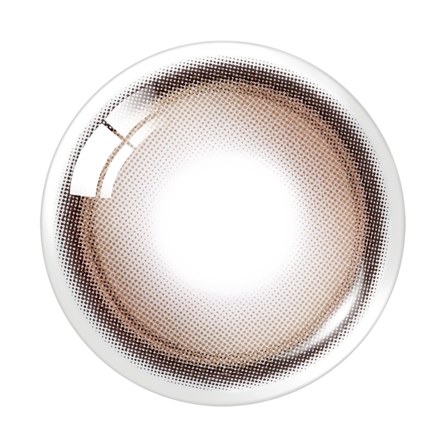 OLENS Glowy Tear 1day ブラウンのレンズ画像