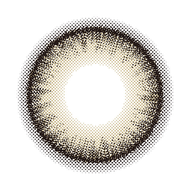 colors 1day ナチュラルシルキーブラウンのレンズ画像