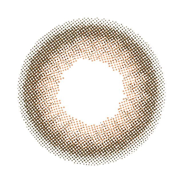 colors 1day ナチュラルベージュブラウンのレンズ画像