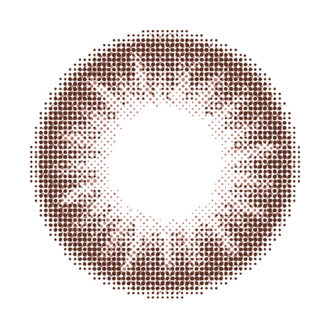 colors 1day ナチュラルウォームブラウンのレンズ画像