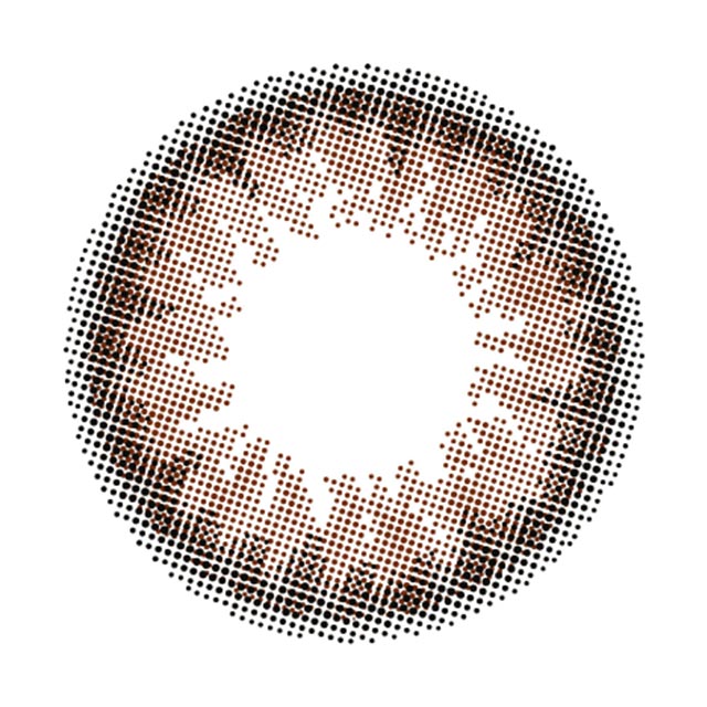 Bambi Series 1day ナチュラルヌード (Natural Nude)のレンズ画像