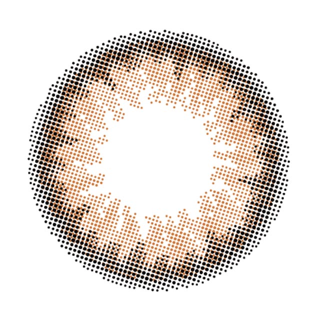 Bambi Series 1day ナチュラルブラウン (Natural Brown)のレンズ画像